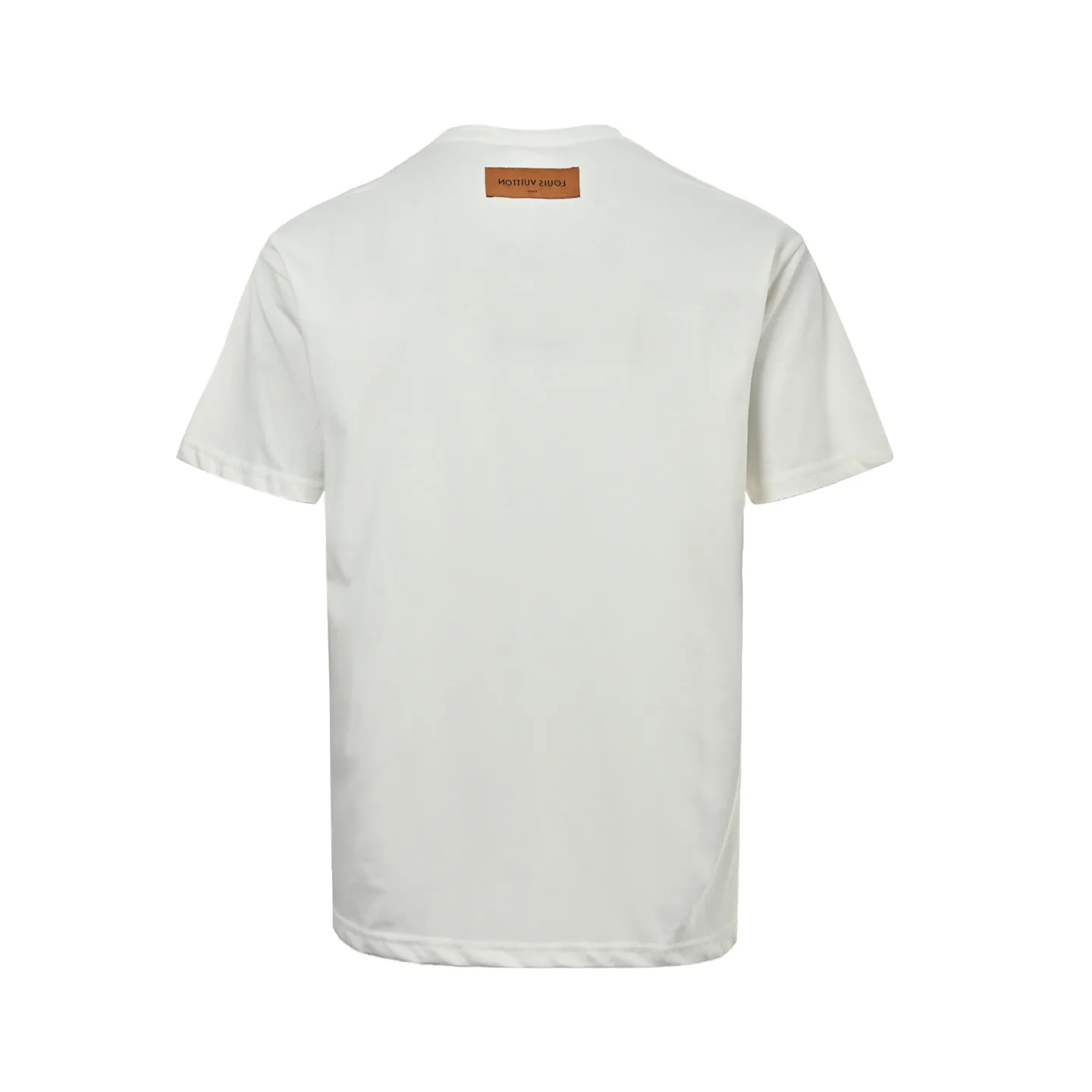 Louis Vuitton/Louis Vuitton 24ss oil painting graffiti print short sleeves